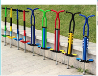 Pabrik profesional harga murah tongkat Pogo portabel harian lompat kebugaran Pogo Stick pabrik langsung untuk anak-anak dan dewasa