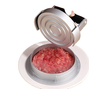 Presse à <span class=keywords><strong>hamburger</strong></span> antiadhésif de qualité supérieure: alliage d'aluminium robuste pour des galettes <span class=keywords><strong>maison</strong></span> parfaites - Product Image 6