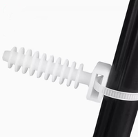 CHCC - Abrazaderas de Nylon 66 para Cables, Organizadores de Cables de Plástico