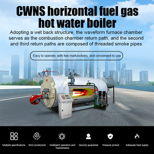 Ngang hoàn toàn tự động nồi hơi dầu khí nhiên liệu 2000 kg/giờ 2 tấn nước nóng nồi hơi khí đốt tự nhiên Máy phát điện hơi nước giá - Product Image 2