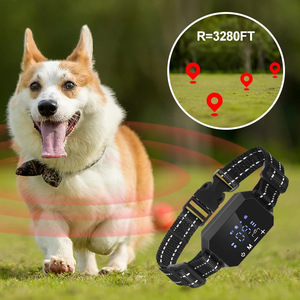 Collar de Adiestramiento para Perros con Valla Electrónica Inalámbrica Inteligente, Dispositivo Antiladridos con GPS, Resistente al Agua para Exteriores - Product Image 1