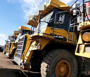 Venta caliente usado Komatsu HD605 minería camión volquete buen rendimiento precio bajo en Stock Original Japón en Shanghai - Product Image 3