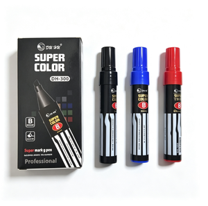 Rotulador Permanente Jumbo con Punta de Cincel, Efecto de Escritura Excelente, Tinta a Base de Aceite, Resistente al Agua, de Larga Duración - Product Image 4