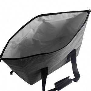 Bolsa de Picnic Plegable Personalizada al por Mayor, Cajas de Entrega de Alimentos, Bolsa Térmica para Almuerzo - Product Image 3