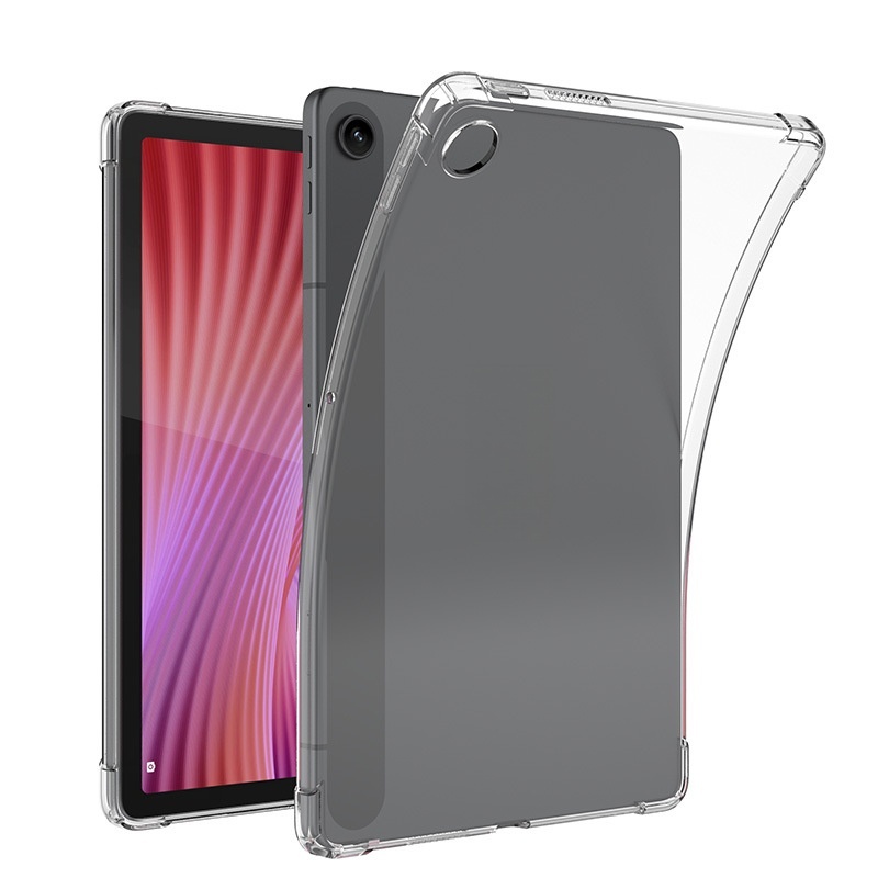 Lenovo Tab 10.1インチ + Clear Case Transparent Shockproof TPU Tablet Case for Lenovo Tab 10.1 Inch