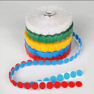 Colorful Non-Slip Nylon Floor <b>Carpet</b> Dots Sitting Markers Circular Magic Sticker Hook and Loop Floor Sitting Spot Markers - Product Image 3