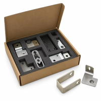 Machine de découpe de tôles de précision, kit de supports d'estampage en acier inoxydable en forme de U pour la fabrication de quincaillerie