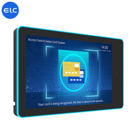 Duvar OEM üretici 10 inç Led ışık Bar rezervasyon sistemi toplantı odası duvara monte POE Android Tablet