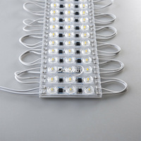 Module LED étanche IP65 à haute fidélité des couleurs (CRI) AC 220V/110V SMD3030 3 LED 2W Blanc froid, Blanc chaud, Bleu pour caissons lumineux publicitaires