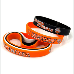 Biểu Tượng Tùy Chỉnh Silicone Dây Đeo Cổ Tay Nhà Máy Giá Cao Su Vòng Đeo Tay Trường Thể Thao Các Cuộc Họp Và Bóng Rổ Trò Chơi Tổ Chức Sự Kiện Quà Tặng Khuyến Mãi - Product Image 2