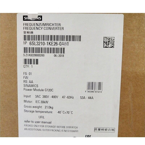 6sl3210-1ke26-wbr0ab1 1 ชิ้น รุ่นกรองระดับ A ใหม่ ของแท้พร้อมส่ง ระบบอัตโนมัติในอุตสาหกรรม Pac Dedicated Plc - Product Image 1