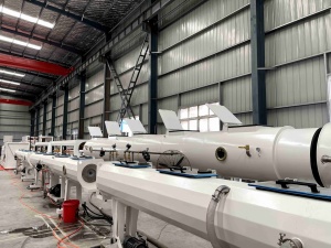 इलेक्ट्रिक नाली pvc अपक सीवर जल गैस निर्माण मोड़ ट्यूब पाइप बनाने वाली मशीन - Product Image 6