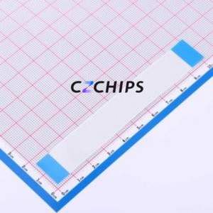 ZX-FFC1.0-T-10048-14P FFC Cable (Flexible Flat Cable) P=1mm Connector 14P 1mm Non-Inverting 10cm - Product Image 2