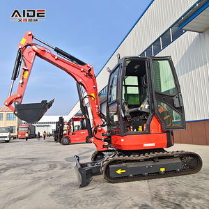 Бесплатная доставка! Мини-экскаватор 3-4 тонны, гусеничный, с дизельным двигателем, в продаже. - Product Image 3