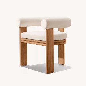 最畅销的现代风格柚木户外餐桌椅套装 - Product Image 2