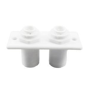 Dubbele Schot Recht 1/4 "Od Slang Snelkoppeling Ro Water Plastic Pijpkoppeling Omgekeerde Osmose Aquariumsysteem - Product Image 1