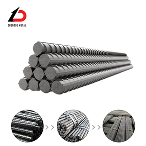 Deformed Steel <b>Bar</b> Iron Rods 10mm 12mm 16mm 20mm 25mm HRB400 500b ASTM Rebar Steel Rebars - Product Image 1