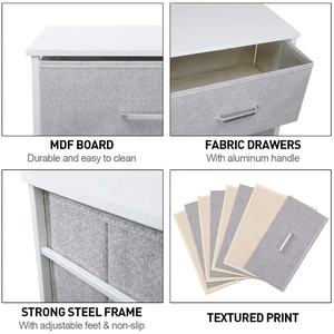 Tour de rangement pour commode en tissu, <span class=keywords><strong>1</strong></span> pièce, 4 tiroirs de grande taille - Product Image 2