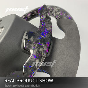 พวงมาลัย <span class=keywords><strong>MK4</strong></span>คาร์บอนไฟเบอร์แท้พร้อมระบบให้ความร้อนสำหรับ Ford <span class=keywords><strong>ST</strong></span> MODELS ขนาด2020-2024 - Product Image 4