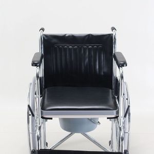 Silla de Ruedas Manual Exclusiva para Uso Transfronterizo con Asiento Cómodo, Aleación de Aluminio, Negra, 20 kg, para Uso Doméstico en Ancianos y Personas con Discapacidad - Product Image 1
