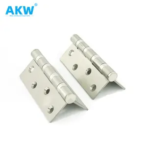 AKW 3 inch 4 inch 5 inch Butt Iron Flag Door Hinge Door And Furniture Stainless Steel Hardware Hinge