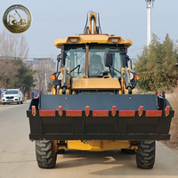 Offre Spéciale : Chargeuse-pelleteuse CAT 430F 420F d'occasion, 90% neuve, 4x4, excellent état pour travaux agricoles, construction et creusement de fossés