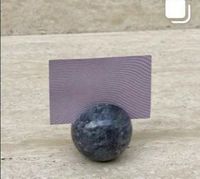 Porte-cartes de table en pierre de marbre naturel Offre Spéciale