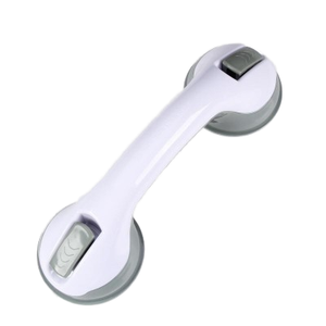 Lightweight Portable Plastic Nail-Free Suction Cup <b>Handrail</b> Convenient Bathroom <b>Wall</b>-<b>Mounted</b> Sliding Door Handle for Elderly - Product Image 1