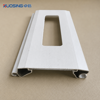 Plaques de porte légères en aluminium perforé de 77 mm avec isolation thermique pour économie d'énergie, idéales pour les vitrines