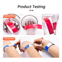 Bracelets en Papier Synthétique avec Logo Personnalisé, Bracelets d'Événement en Papier Tyvek Personnalisés avec Logo Imprimé