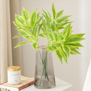 Bambú Artificial de Lirio Verde Meng Jie, 30cm-100cm de Altura, Simulación Realista para Decoración Interior y Follaje de Bodas - Product Image 3