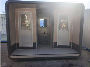 Portable De Luxe Écologique En Acier Structure Toilettes Station Parc Camping En Plein Air Mobile Automatique Autonettoyant Toilettes Publiques - Product Image 2