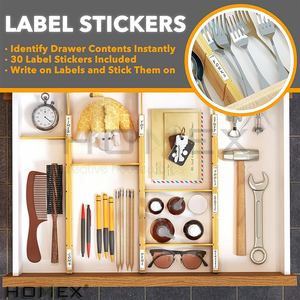 Cajón personalizado Ecológico Cajón profundo Organizadores de bambú para utensilios de cocina grandes, ropa, dormitorio - Product Image 4