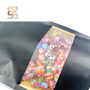 Sacs à café personnalisés imprimés, résistants à l'humidité, avec fermeture éclair pour aliments pour animaux, aliments en conserve, salades et chewing-gums - Sachet Doypack (PET+PE) - Product Image 5