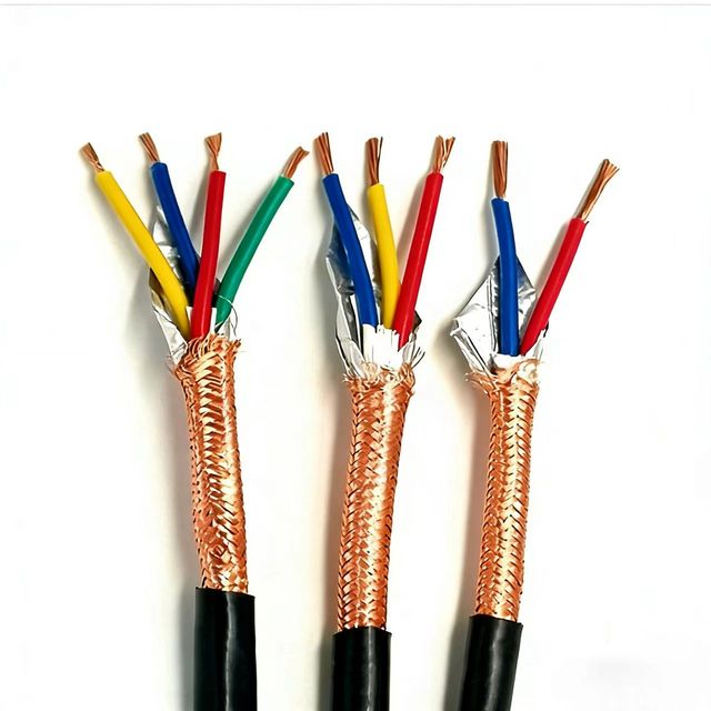 Manufacturer: KVVRP 4/16/37-core 1.5 mm² flexible control cable with copper braided shielding, suitable for automation