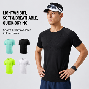 Camisetas de Maratón Personalizadas Ultraligeras con Perforaciones Láser, Camiseta de Running de Malla de Secado Rápido - Product Image 4