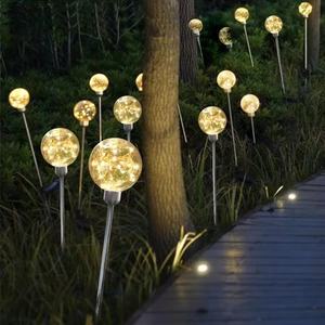 Bóng sậy đèn ấm trắng ánh sáng mặt trời mặt đất chèn dây đồng IP65 cho trong nhà ngoài trời giáng sinh trang trí cho sân - Product Image 6