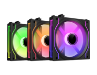 Tecnomall 120mm RGB Infinity Mirror Refroidisseur électrique 12V PC Gaming Computer Cooling Fan Air Cooling Case Fan
