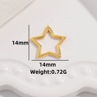 Fine 925 argent Sterling plaqué or rond ovale étoile fin Bracelet chaînes fermoirs à ressort pour la fabrication de bijoux collier accessoires