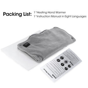 Calentador de Manos Portátil de Grafeno Personalizado de Fábrica, con 3 Niveles de Control de Temperatura, Enchufe USB, Sin Agua, para Cintura - Product Image 1