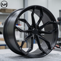 Jantes de voiture personnalisées forgées Maxtera de style P201 pour Porsche 911 Taycan Audi R8 RS6 RS7 BMW M3 M4 M8 Tesla Model S Plaid, jantes en alliage