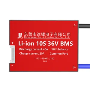 Daly Li-Ion 10S BMS 36V 40A PCB PCBA BMS Controller Per 3.7V Batteria Al Litio