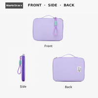 Housse de protection rembourrée pour tablette 9-11 pouces avec poignée, personnalisable avec logo, en polyester, pour iPad, vente en gros, école, voyage