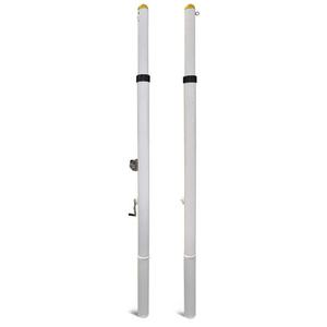 Poteau de poteau de volleyball de système de <span class=keywords><strong>filet</strong></span> de taille réglable professionnel creusé de tuyau d'acier - Product Image 3