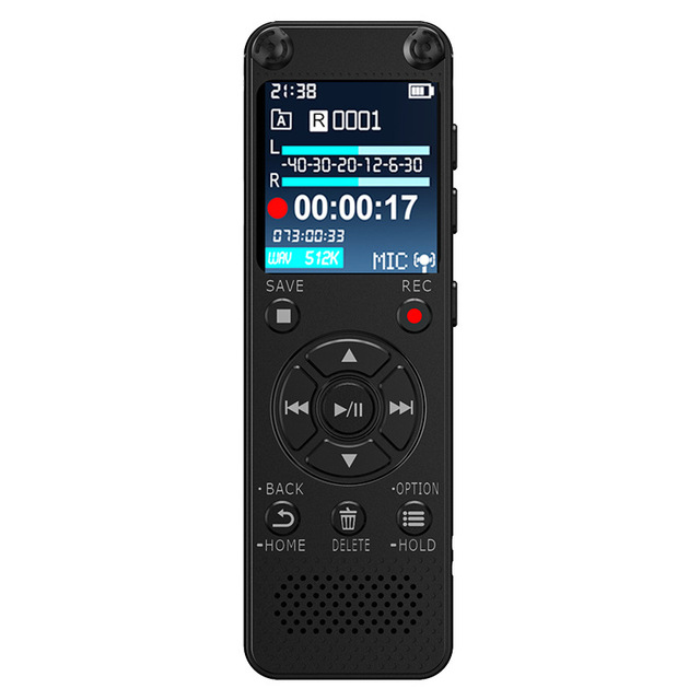 noise-canceling internal recording pen with external microphone for conference recording, student lectures, business use