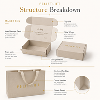 Boîtes d'emballage de luxe à prix compétitif, boîtes en carton personnalisées imprimées, cartons d'expédition pour abonnements, boîtes en carton ondulé pour emballage