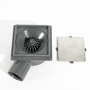 In acciaio inox scarico pavimento quadrato in acciaio inox con nucleo Anti-odore 304 <span class=keywords><strong>sifone</strong></span> DN50 in plastica scarico del pavimento del bagno - Product Image 4