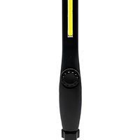 Lampe de travail LED COB à affichage numérique, portable, magnétique, type torpille, batterie rechargeable pour réparation et utilisation en extérieur