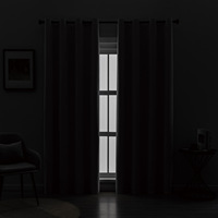 Cortinas Opacas con Ojales, Paneles de Cortina de Poliéster con Aislamiento Térmico, 52x84 Pulgadas (140x240cm), Tamaño Personalizado, Venta al Por Mayor