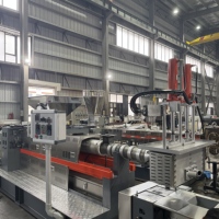Machine de granulation de plastique à vis simple pour recyclage, prix usine, exportateur certifié CE